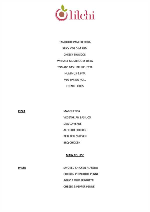 LITCHI BISTRO in Malviya Nagar ,Delhi